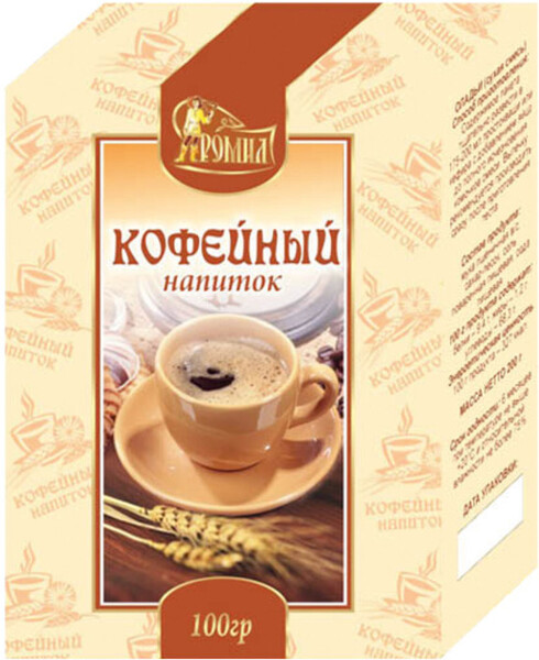 Кофейный напиток Ромил высший сорт 100 гр (рожь, ячмень)