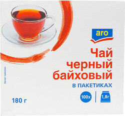 Чай черный Aro Индийский в пакетиках 1,8 г 100 шт