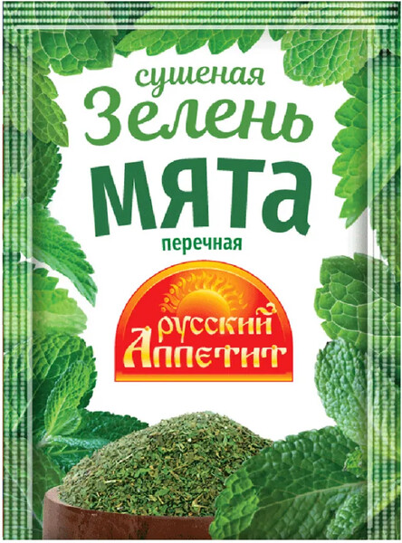 Мята перечная Русский аппетит, 10 гр., сашет