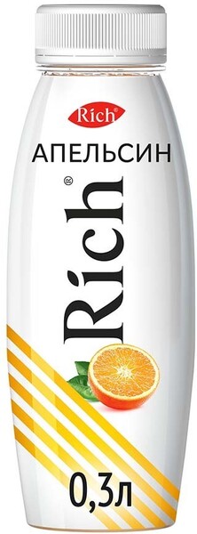 Сок Rich апельсиновый 0,3л
