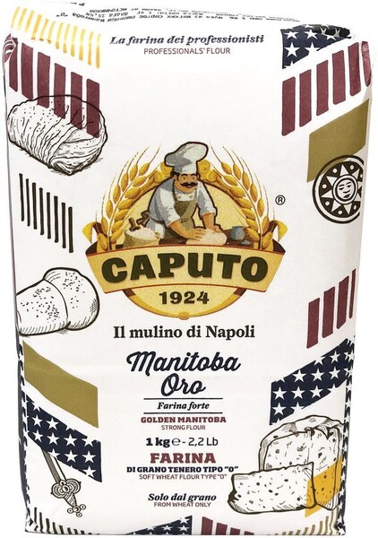 Мука Caputo Манитоба из мягких сортов пшеницы, 1 кг., бумажная упаковка