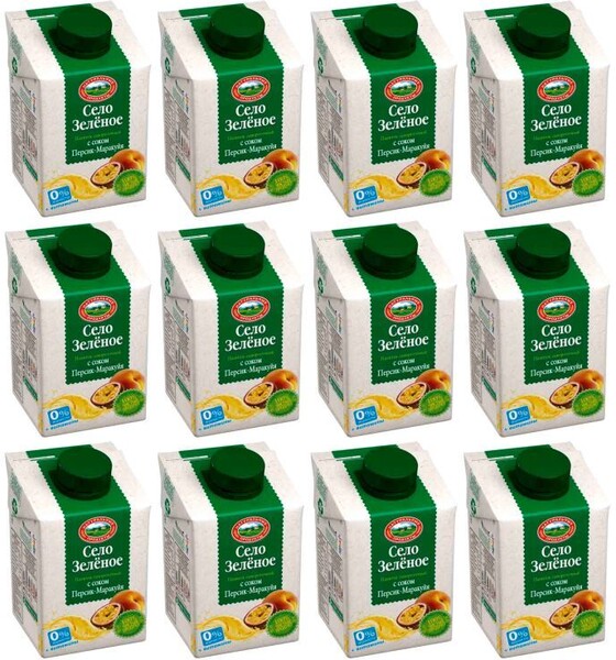 Напиток на основе молочной сыворотки  с соком персик-маракуйя Edge, Село Зеленое, 500 мл.