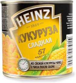 Кукуруза Heinz сладкая 340 г