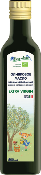 Масло оливковое Fleur Alpine Extra Virgin Olive Oil 500мл