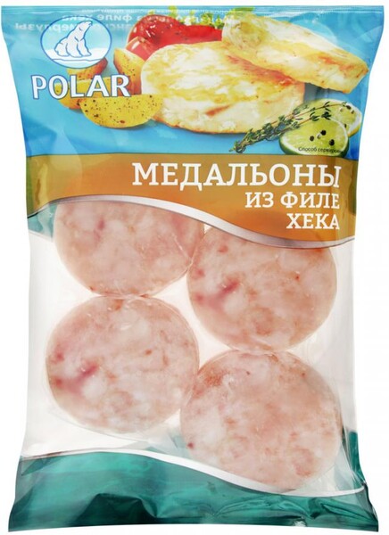Медальоны Polar из филе хека, 400 г