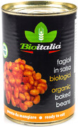 Фасоль BIOITALIA Baked beans в томатном соусе, 400г
