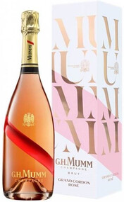 Игристое вино Mumm Cordon розовое сухое в подарочной упаковке 0,75 л