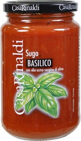 Соус Casa Rinaldi томатный с базиликом, 350г