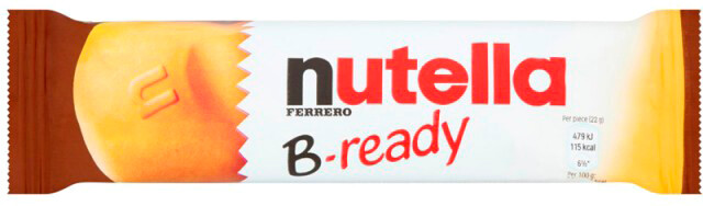 Вафельный батончик FERRERO NUTELLA B-READY С КАКАО 22Г
