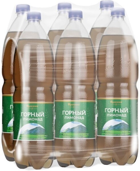 Напиток газированный «Волжанка» Горный Лимонад, 1,5 л