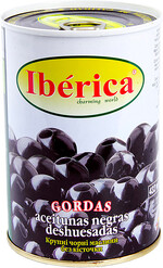 Маслины без косточки крупные Iberica 420 г, Испания
