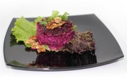 Салат свекла/орех/чеснок вес Собственное Производство