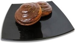 Булочка с шоколадной помадкой 110г Собственное производство