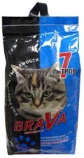 Наполнитель Брава 7л для длинношерстных кошек