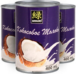 Кокосовое молоко MIDORI 400 мл 18% жирности