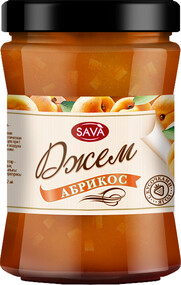 Джем Сава 300г абрикосовый ст/б