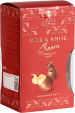 «OZera», шоколадные конфеты O’Zera Milk & White Cream, 200 г