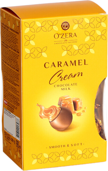 Конфеты шоколадные OZera Caramel cream, 200 г