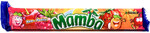Жевательные конфеты Mamba со вкусами апельсина, вишни, малины, клубники 106г