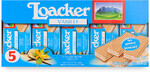 Вафли Loacker с ванилью 5х45г