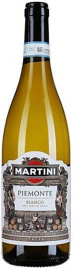 Вино Martini Piemonte Bianco белое сухое 12.5% 0.75л