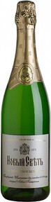 Российское шампанское белое полусухое «Новый Свет» коллекционное, 0.75 л