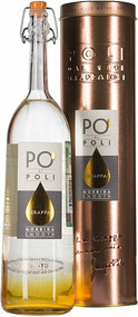 Grappa Po' di Poli Morbida, in gift box, 0.7 л
