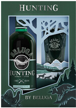 Ликер Beluga Hunting Травяной 0,7 л в подарочной упаковке + стакан