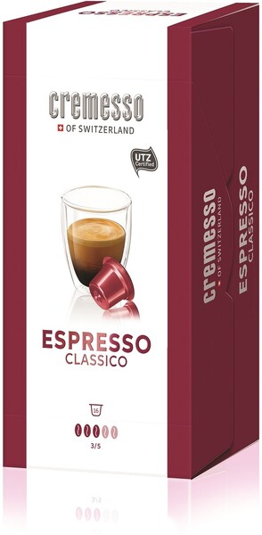 Капсулы для кофемашин Cremesso Espresso Classico (16 штук в упаковке)