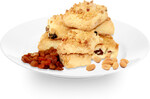 Печенье песочное с арахисом и изюмом вес Собственное Производство