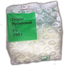 Творог ИРБИТСКИЙ 5%, 350г Россия, 350 г