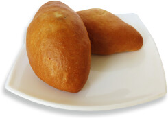 Пирожок печеный с капустой/яйцом 75г Собственное Производство