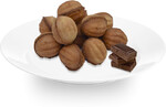 Печенье Орешки шоколадные с вареной сгущенкой вес Собственное производство