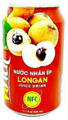 Безалкогольный напиток со вкусом Лангана 330мл  х 18 шт. VINUT  Вьетнам