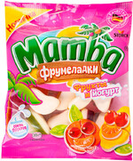 Мармелад жевательный Mamba Фрумеладки Фрукты и йогурт 72 г Германия