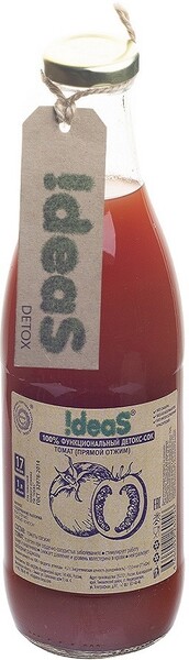 Детокс-сок Ideas Томат, 1 л
