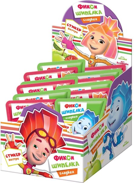 Сладкая шипучка Фиксики Шипелка, 5 гр., сашет