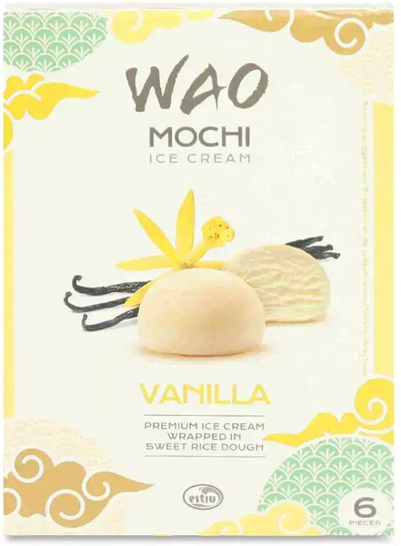 Десерт Wao Mochi с/м рисовое тесто с мороженым Ваниль 35г Испания