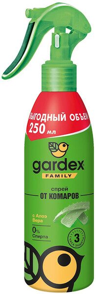 Спрей GARDEX Family от комаров (24) 250мл