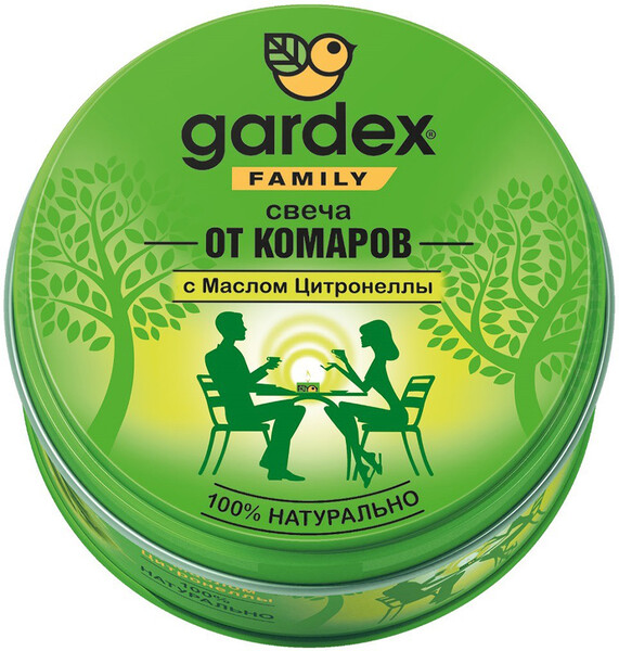 Свеча GARDEX Family репеллентная от комаров 