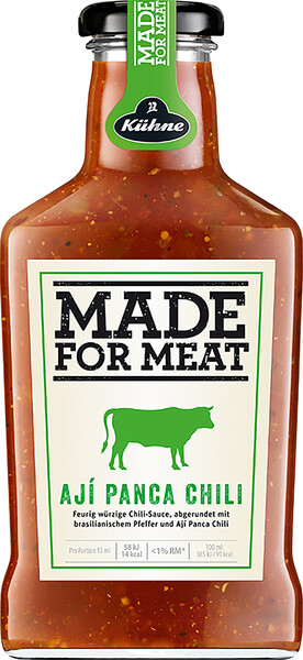 Соус Made for meat томатный с перцем чили и кинзой 0,375л