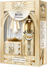 Водка Beluga Noble Celebration (gift box with highball) 0.7л