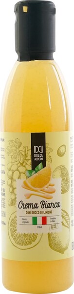 Крем-соус DOLCE ALBERO белый с лимонным соком, 250мл Италия, 250 мл