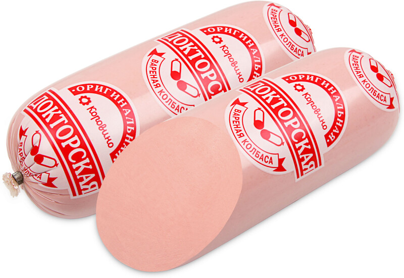 Колбаса вареная Докторская Оригинальная вес Останкинский МПК