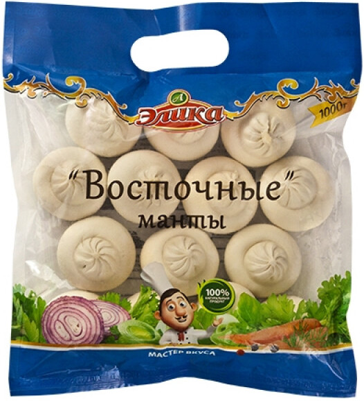 Манты Элика Восточные 980 г