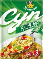 Суп ПРИПРАВЫЧ Куриный с вермишелью, 60г Россия, 60 г