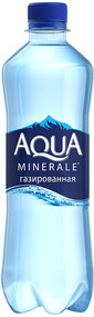 Вода Aqua Minerale питьевая газированная ПепсиКо Холдингс, АкваЛайф 0.5 л ПЭТ Россия