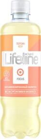 Напиток LIFELINE Focus Light со вкусом персика и юзу витаминизированный негазированный, 0.5л Россия, 0.5 L