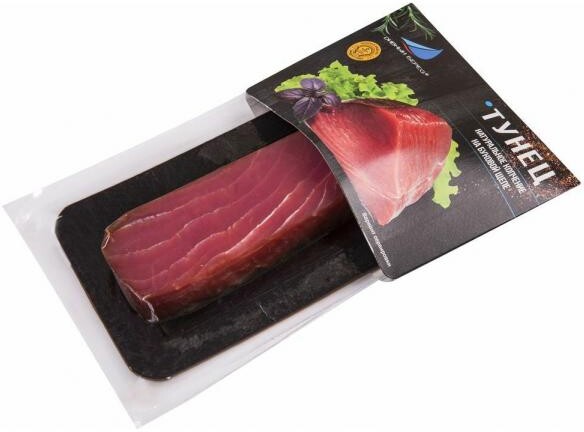 Тунец холодного копчения  «Дивный Берег» филе кусок, 200 г