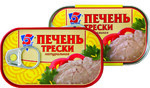 Печень трески 5 МОРЕЙ, 120г X 1 штука